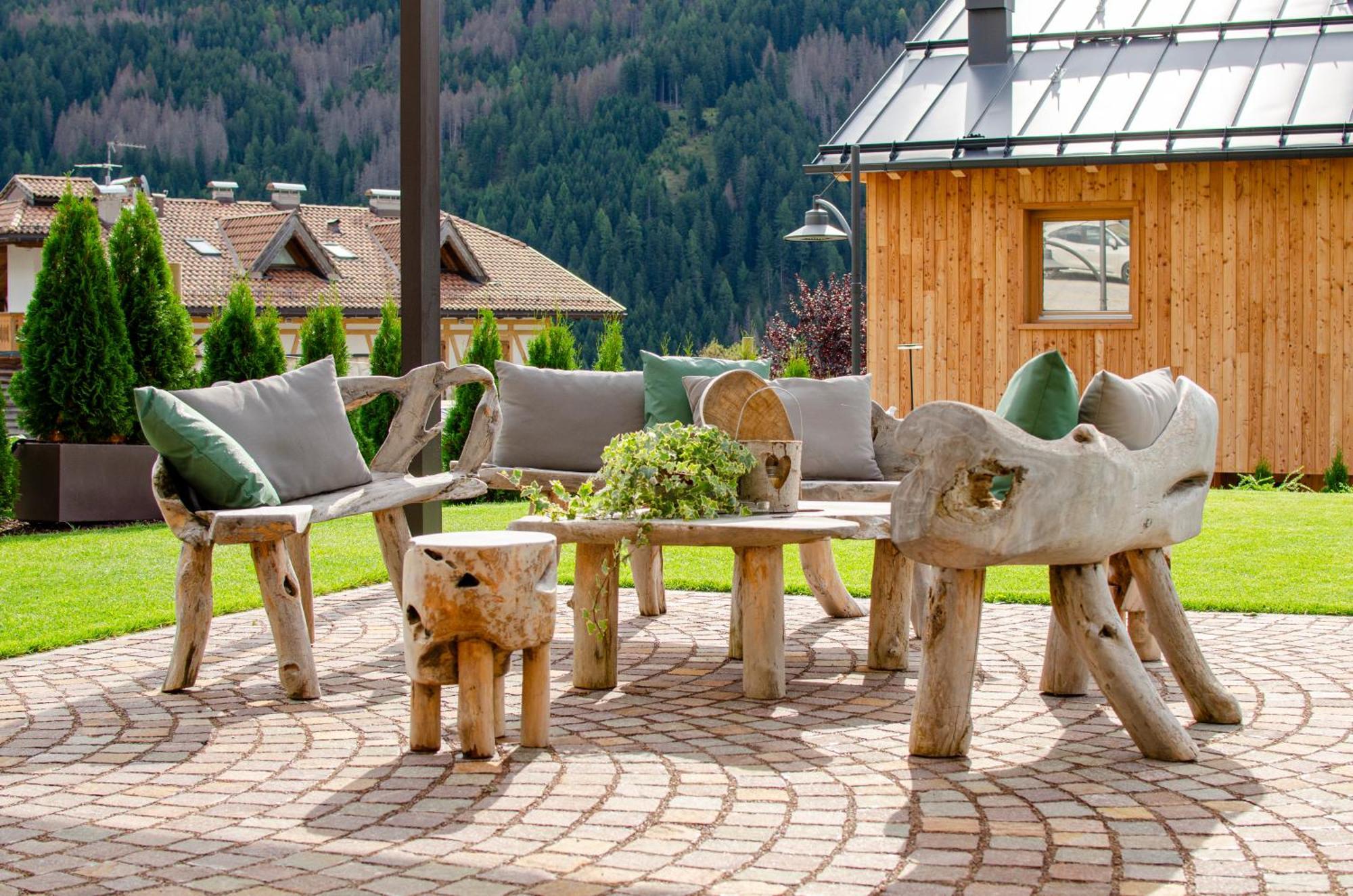 Mason La Zondra Aparthotel Vigo di Fassa Kültér fotó